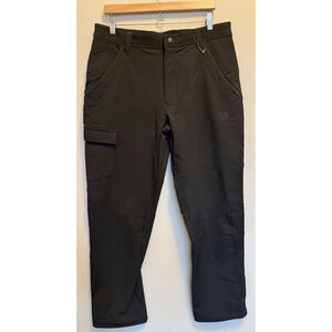 Mountain Hardwear Men’s Softshell Hiking Cargo Pants OM1543 Size Large Black